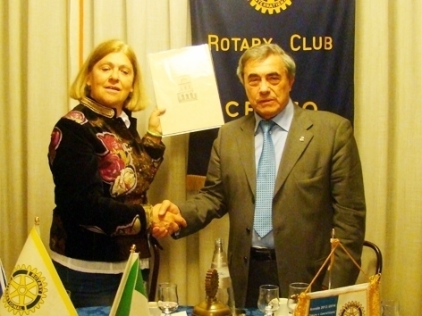 PROF.SSA ALESSANDRA FERLINI: “NOI SIAMO IL NOSTRO FUTURO: GENI E NASCITA” - ROTARY CLUB di CENTO