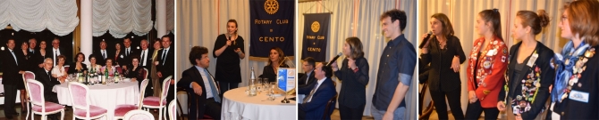 Giovedì 9 Ottobre 2014:  serata “GIOVANI” - ROTARY CLUB di CENTO