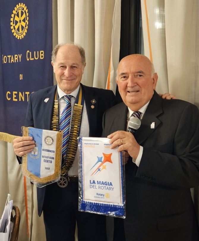 19/09/2024: Visita del Governatore … L’ultima cena - ROTARY CLUB di CENTO