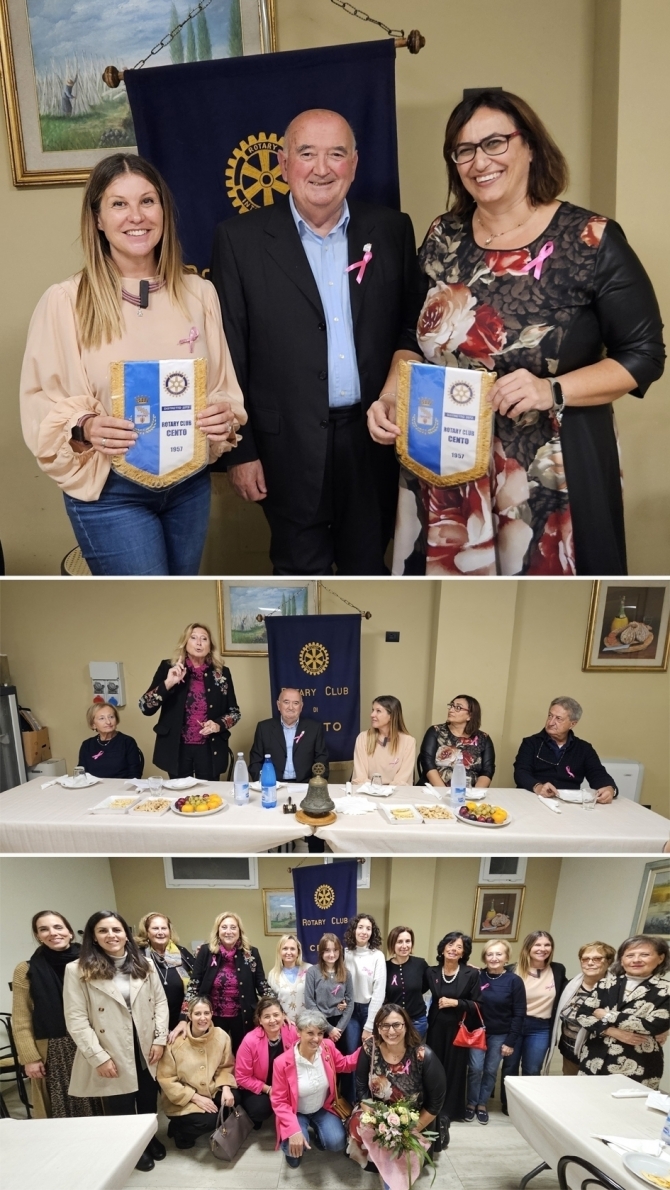 17/10/2024: Settore Rosa di Cento, service presso l'ospedale di Cento - ROTARY CLUB di CENTO