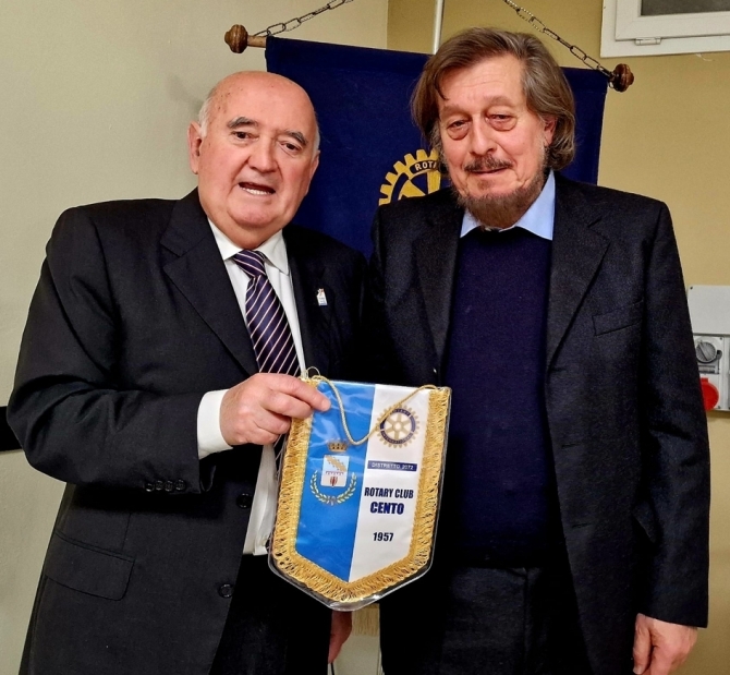 14/11/2024: Incontro con l'artista Prof. Valentino Montanari - ROTARY CLUB di CENTO